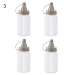 4 tk Hea &otilde;hutihedusega maitseainepurk, l&auml;bipaistev PP piprahoidja maitseainete dosaator restoranile 3