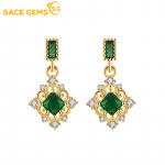 SACE GEMS klassikalised vasesulamist tsirkoonk&otilde;rvar&otilde;ngad naistele pulmapeo kingitused kuld