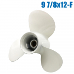 9 7/8x12-F alumiiniumsulamist propeller Yamaha 664-45954-00-EL paadimootorile