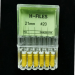 Hambaravi t&ouml;&ouml;riistad Juurekanal Endo H Viil 21mm K Viil 21mm Roostevabast terasest Endodontilised instrumendid Hambaarst Hambaravi Odontoloogia H File 21mm 20