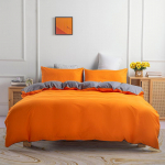 Voodipesukomplekt &Uuml;hev&auml;rviline kahekordne tekikate Padjap&uuml;&uuml;r Kolmeosaline puuvillane &uuml;heinimesevoodi tekikate/tekikottide komplekt 240x220cm(3pcs)