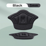 1 Paar sisetald Patch kannapadjad spordijalatsite jaoks Reguleeritava suurusega kulumisvastane jalapadja padi, sisetald kannakaitse seljakleebis M must