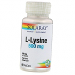 L&uuml;siin, L-l&uuml;siin 500, Solaray 60 taimekapslit (27411003) 60vcaps