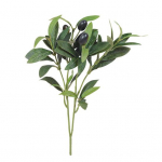 1 Branch Easy to Maintain Simulation Plant Non-Withered Beautiful 4 Forks Artificial Green Leaf Wedding Celebration Decor