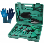 11 tk / komplekt Aiataimede t&ouml;&ouml;riistade komplekt Labida reha l&otilde;ikurid Niisutus Kastmist&ouml;&ouml;riist Aia p&uuml;gamine Istutamine Aiat&ouml;&ouml;riistade komplekt roheline