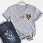 Lilled, armsad 90ndate r&otilde;ivad vabaaja l&uuml;hikeste varrukatega stiil, trend, naiste printimine, naiste graafiline T-s&auml;rk, moodne T-s&auml;rk S