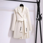 Kevad-s&uuml;gismood kontoris Lady Slim mini plisseeritud bleiserkleit Naiste pitsiline elegantne luksuslik &uuml;likondlik kleidid suures suuruses M