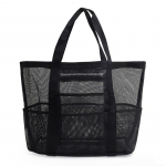 Yogodlns suvine must v&otilde;rgust kandekott naistele kootud &otilde;&otilde;nes rannakott reisimiseks kaasaskantav hoiuk&auml;ekott Shopper Tote sport spordisaali kotid 43x20x39cm tumesinine v&auml;rv
