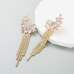 Naiste rippk&otilde;rvar&otilde;ngad Creative Wing Tuttiga k&otilde;rvar&otilde;ngas sulamist v&auml;rvilise kristalli temperamendiga esmaklassilised k&otilde;rvar&otilde;ngad OneSize valge