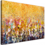 L&otilde;uenditr&uuml;kk Lilleniidu loodus 60x40 kuldne