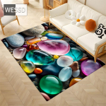 3D vaip V&auml;rviline kivivaip Pehme vaip magamistoas Armas matt esikus imava p&otilde;randa WC-matt Suur vannitoamatt 120x160cm 1pcs