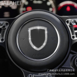 Auto Styling Rool Teemantsulamist Rhinestone Inlay kaunistusringi kleebise kate Porsche 911 Macan Panamera jaoks 1