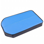 Nahast keskkonsooli k&auml;etoe padi autole universaalse disainiga k&auml;etoe kate m&auml;luvahuga auto k&auml;etoe padja tugi sinine