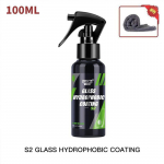 HGKJ S2 vihmavastane autodele klaasist vetth&uuml;lgav pihusti kauakestev keraamiline tuuleklaasi nanoh&uuml;drofoobne kaitsekate 100ml