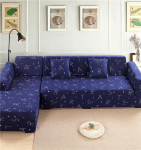 Prinditud diivanikate Elastne diivanikate elutoale Lemmikloomadele Nurk L-kujuline Chaise Longue Diivan Slipcover Diivanid 1/2/3/4 istekohaga 1-Seat 90-140cm