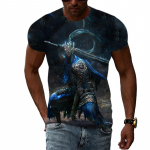 Fashion Print Mehed Uued Top M&auml;ngud graafilised t-s&auml;rgid Suvine vabaaja harajuku Hip Hop l&uuml;hikeste varrukatega t-s&auml;rgid Isiksus Anime riided S