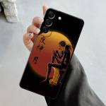 Pink Death Note Light Misa telefoni kest Samsung Galaxy S23 S22 S21 S20 Fe Ultra S10 S9 S8 Plus Note 20ultra 10plus Samsung Note 10 Plus