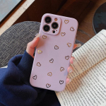 Ottwn Fashion Candy Color Love Heart telefoni&uuml;mbris iPhone 13 Pro Max 14 Pro Max 11 12 Pro X XR XS Max 7 8 14Plus pehme TPU kate jaoks For iPhone 7 Plus