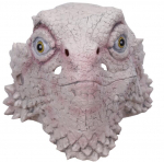 Desert Spiny Lizard Mask Loomapea mask Halloweeni kost&uuml;&uuml;m Teesklemine t&auml;iskasvanutele beež