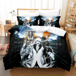 Grim Reaper 3D voodipesu tekikott ja padjap&uuml;&uuml;r King-voodipesukomplekt digitaalne printimine DE 135x200cm