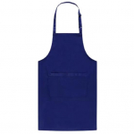 Peakoka p&otilde;ll &uuml;hev&auml;rviline veekindel pol&uuml;esterpuuvillane rippuv kaelap&otilde;ll restoranile sinine