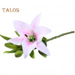 Kunstlik liilia &otilde;is ilma n&auml;rbumiseta 3D-printimine Loominguline selge tekstuuri simulatsioon lille kodukaunistus roosa