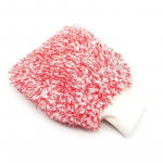 1 tk Kahepoolsed paksendatud pl&uuml;&uuml;sist autopuhastuskindad Mikrokiust imavad puhastuskindad Coral Velvet autopesukindad autopesu kuivatamiseks 16*23cm must