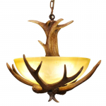 Antler Chandelier Vintage Magamistoa Kohvik Restoran Chandelier Baari Kaardihoidja L&uuml;hter Antler Chandelier Kabiin pronksi