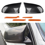 Auto tahavaatepeegli katte trimmi autotarvikud BMW F25 X3 F26 X4 F15 X5 F16 X6 2014-2018 eremust s&uuml;sinikkiust