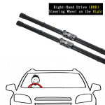 MG 5 MG5 2022 2023 jaoks esipuhasti harjad puhastusharjad esiklaas esiklaas kummil&otilde;ikur auto LHD