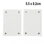 Lihtsalt kasutatav pildiraam IDEAL GIFT L&auml;bipaistev akr&uuml;&uuml;l 5.5x8.2cm