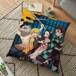Demon Slayer padjap&uuml;&uuml;r Kimetsu No Yaiba Decor Cartoon padjap&uuml;&uuml;r Kamado Tanjirou pol&uuml;estrist padjap&uuml;&uuml;r kodu diivanile 45cm 24