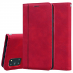 P&otilde;rutuskindel raamat, nahast rahakoti&uuml;mbris Samsung Galaxy A54 A04S A53 S21 S22 S23 Ultra Xiaomi Redmi Note 11 iPhone 14 13 12 11 Pro Max pehme klapiga kaas For Samsung Galaxy A04S punane