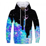 Moodne meeste naiste kapuuts, 3D prinditud troopiliste lilledega dressipluus vabaaja spordidress 5xl