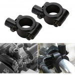 Universaalne juhtrauda kinnitatav juhtraua hoidik, alumiiniumist 2 x 7/8 tolli (22 mm) 6x2x3cm