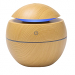 Mini &otilde;huniisutaja USB Ultraheli aroomihajuti Puidutera 7 Led Light elektriline eeterlike &otilde;lide difuusor koduseks aroomiteraapiaks 01