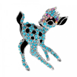 Blucome Rhinestone'i jooksva hirve prossid naistele, 2 v&auml;rvitooni Saadaval sulam materjal Kvaliteetne Uus 2023 roosa