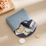 Uus ehtsast nahast m&uuml;ndirahakott Naiste m&uuml;ndikotid Rahakotid Kaardirahakott Pealmine kiht veisenahast V&auml;ike rahakott Kaardiv&otilde;tmed Korraldaja rahakotid 10.5*7.5*2cm