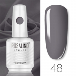 ROSALIND 15ml Soak Off UV geellakk, poolp&uuml;siv erksav&auml;rviline geel-k&uuml;&uuml;nelakk h&uuml;briidlakk k&uuml;&uuml;nelakk geel k&uuml;&uuml;nte kujundamiseks