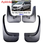 Komplekt auto porilappide jaoks Benz Vito Viano V-Class W447 2015 - 2018 Porilapid Pritsmekaitsed Porilapid Porikaitse Poritiib ees gray