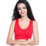 S-6XL Naiste spordirinnahoidja Fitness Jooksuvest J&otilde;usaali treening aluspesu Polsterdatud Crop Tops Naiste spordir&otilde;ivad Rinnahoidjad Push Up rinnahoidjad 6XL