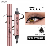 YANQINA Seal Pattern Eyeliner Double Head Eyeliner Beauty Makeup Beauty 01