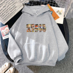 Chamberi Hupparid Esteetilised Riided Kevad/S&uuml;gis Reyna Sage Naistele/Meestele Huppar Anime Valorant Huppar Kawaii Unisex Hupparid Unisex XL gray