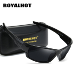 Royalhot Unisex polariseeritud retro p&auml;ikeseprillid Vintage p&auml;ikeseprillid Retro prillide varjud, UV400 must