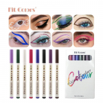 Fit Colors 8 v&auml;rviline silmapliiats Box v&auml;rviline matt matt, kergesti v&auml;rvitav, v&auml;rviline, silmameiki pole lihtne m&auml;&auml;rida 8pcs