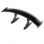 Mini tagumise tiivaspoileri sileda pinna modifikatsioon kompaktse v&otilde;idus&otilde;iduautode tagumise v&auml;ikese tiivaspoileri s&otilde;iduki tarvikud must