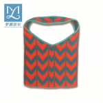 Triibuline kootud kott The Trend k&auml;ekoti korea versioon Kaenlaaukott Naise &otilde;lakott One Size