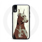 Iphone XR Dobermani &uuml;mbris