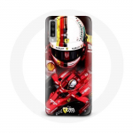 &Uuml;mbris Samsung Galaxy A70 Vormel 1 Sebastian Vettel F1 Red jaoks