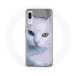 &Uuml;mbris Samsung Galaxy A30 T&uuml;rgi kaubikule Cat blue eye and yellow eye